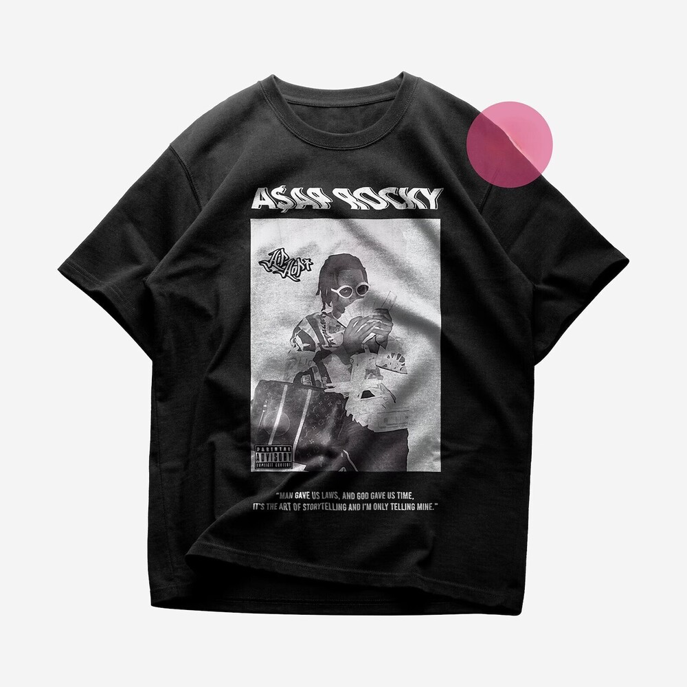 Premium ASAP Rocky T-Shirt ASAP Rocky New Album Shirt - Unisex Heavy Cotton Tee